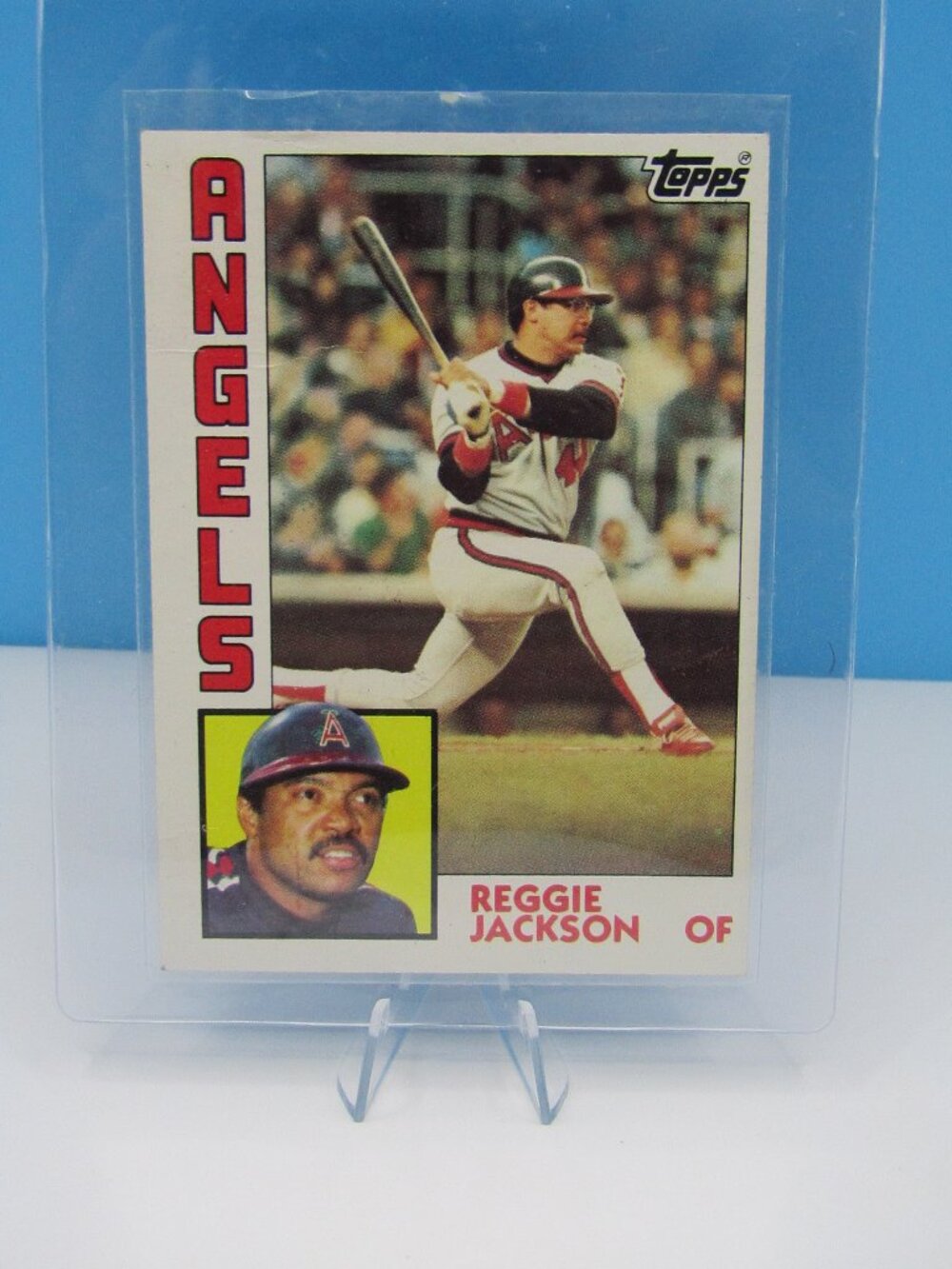 Reggie Jackson | 1984 Topps Chewing Gum | Baseball Card | Angels